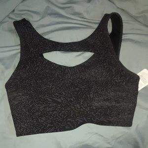 lululemon cut out train bra